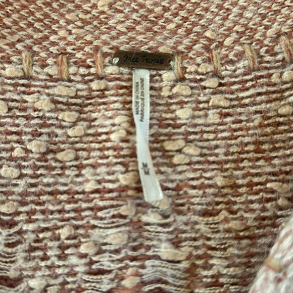 Free People In Your Arms Cardigan Sweater Vest Size Medium - Picture 6 of 8